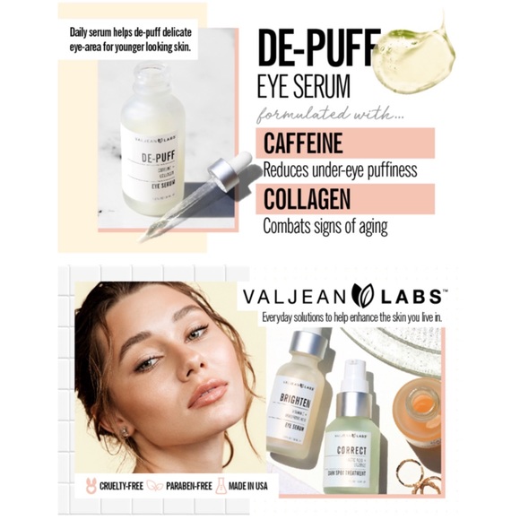 valjean labs de puff eye serum